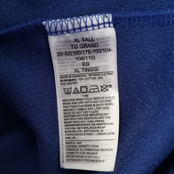 GAP Mockneck Velour Bodysuit - (XL Tall) - Picture 10 of 11